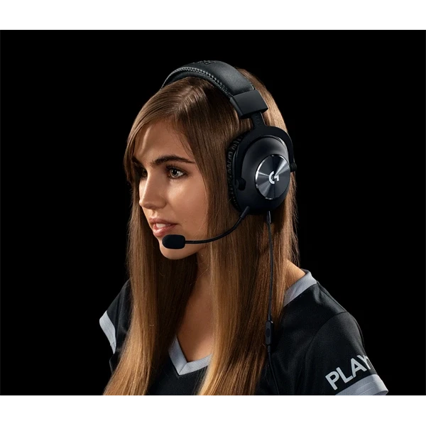 Logitech 991-000358 Pro X Gaming fekete fejhallgató és állvány