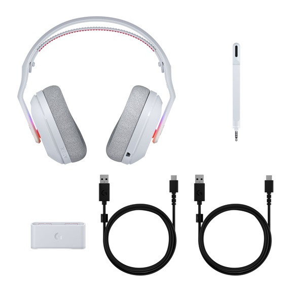 Logitech A20 X vezeték nélküli fehér gamer headset