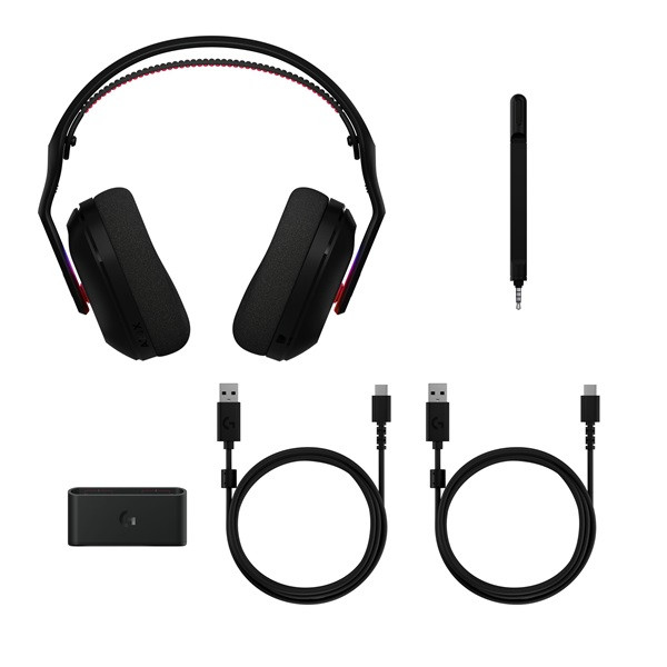 Logitech A20 X vezeték nélküli fekete gamer headset