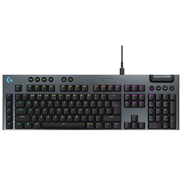 Logitech G915 X Corded US vezetékes fekete billentyűzet