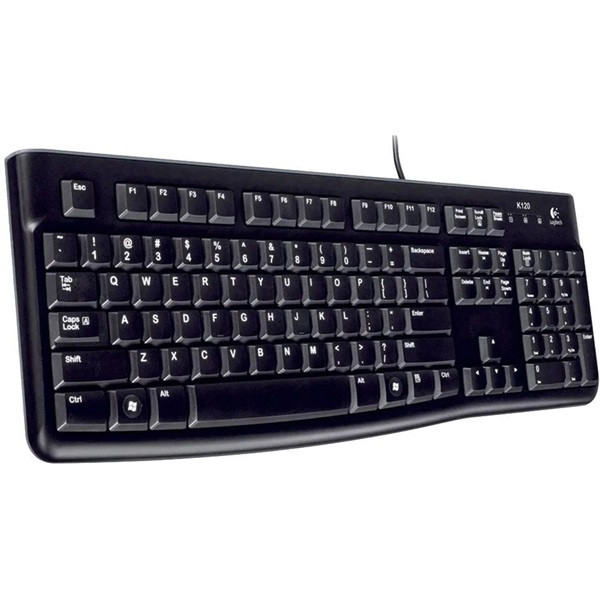 Logitech K120 HUN USB fekete OEM billentyűzet