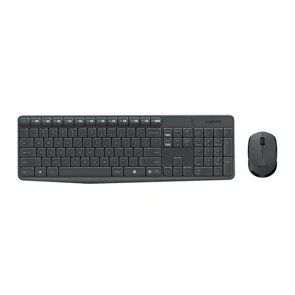 Logitech MK235 HUN fekete vezeték nélküli billentyűzet + egér