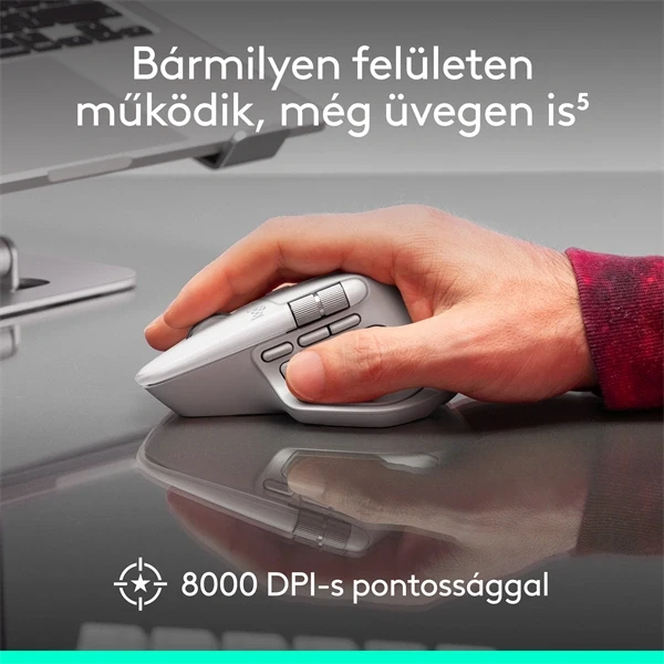 Logitech MX Master 4 for MAC vezeték nélküli fekete egér