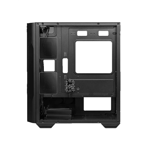 MSI FORGE M100R (táp nélküli) ablakos 4xARGB fekete mATX ház