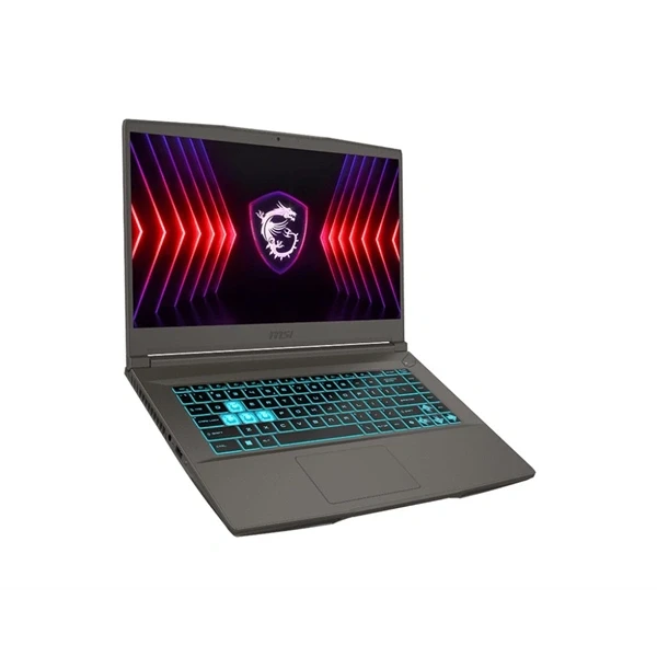 MSI Thin 15 B12UC UI 15,6"FHD/Intel Core i5-12450H/16GB/512GB/RTX 3050 4GB/FreeDOS/szürke laptop