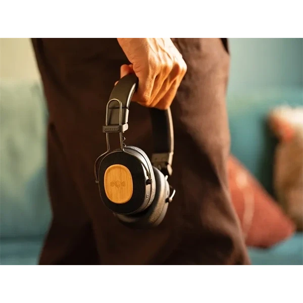 Marley Positive Vibration Riddim Bluetooth fekete fejhallgató Marley Positive Vibration Riddim Bluetooth fekete fejhallgató