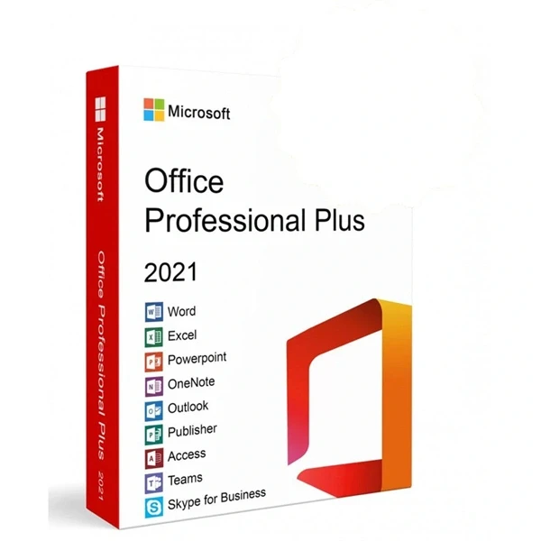 Microsoft Office 2021 Professional Plus COA matrica – 32/64 bit, fizikai licenc