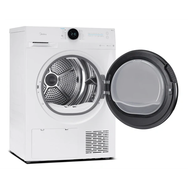 Midea MD200H100BW/W-HR fehér, 10 kg, hőszivattyús szárítógép