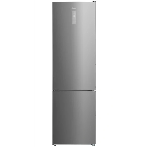 Midea MDRB489FGE02OE inox, alulfagyasztós, Hűtő: 247L, Fagyasztó:83L, No frost hűtőszekrény