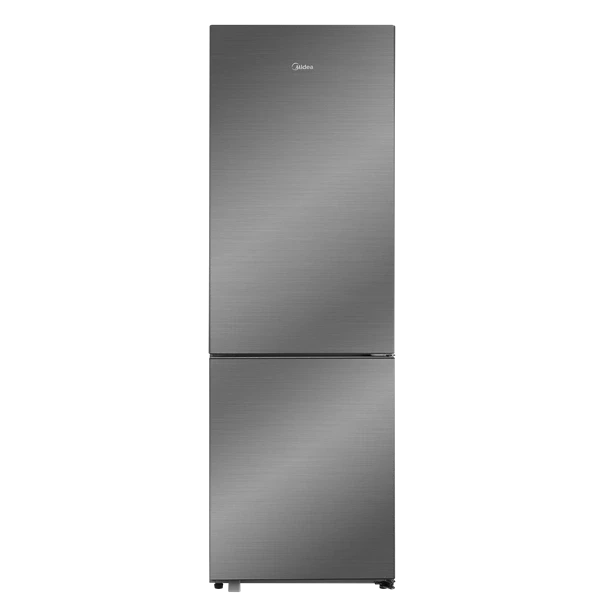 Midea MDRB548MME46 inox, alulfagyasztós, Hűtő: 271L, Fagyasztó:130L, No frost hűtőszekrény