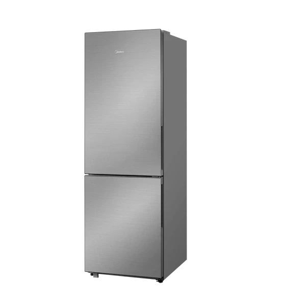 Midea MDRB548MME46 inox, alulfagyasztós, Hűtő: 271L, Fagyasztó:130L, No frost hűtőszekrény