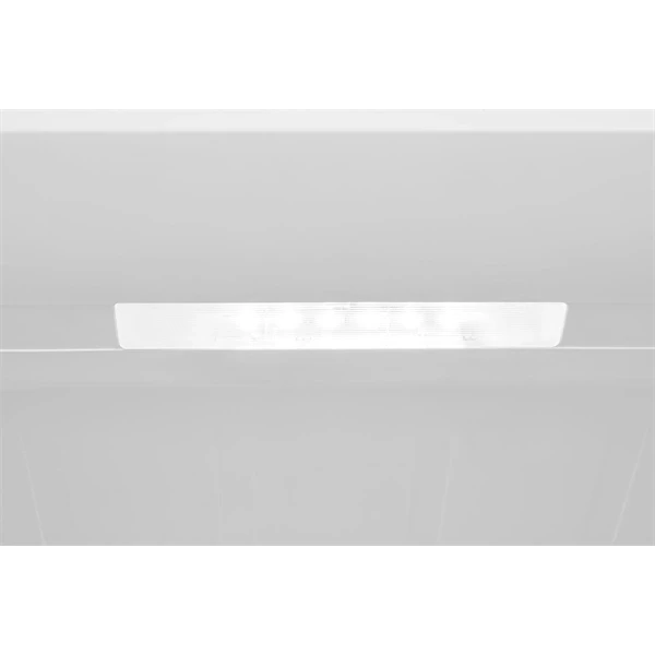 Midea MDRB548MME46 inox, alulfagyasztós, Hűtő: 271L, Fagyasztó:130L, No frost hűtőszekrény