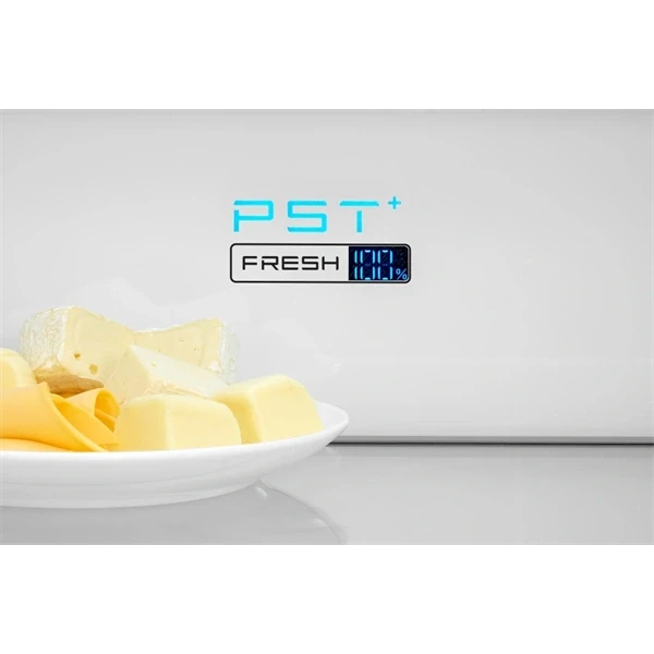 Midea MDRM587BIE70 inox, négyajtós, Hűtő:276L, Fagyasztó:150L, No frost hűtőszekrény