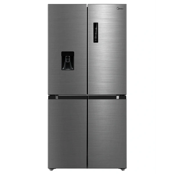Midea MDRM632FGD46W inox, négyajtós, Hűtő:301L, Fagyasztó:169L, No frost hűtőszekrény Midea MDRM632FGD46W inox, négyajtós, Hűtő:301L, Fagyasztó:169L, No frost hűtőszekrény
