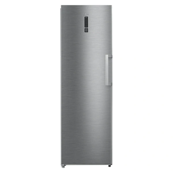 Midea MDRU385MTE46 inox, egyajtós, Fagyasztó:272L, No frost fagyasztószekrény