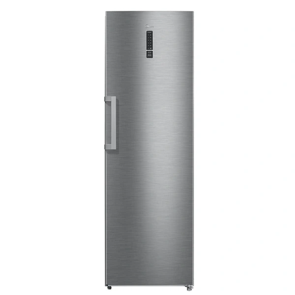 Midea MDRU502MTE46 inox, egyajtós, Hűtő:362L, No frost hűtőszekrény