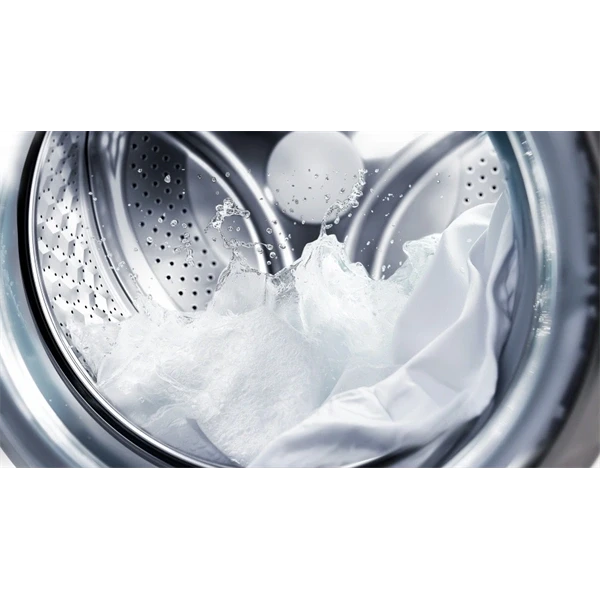 Midea MF110W80BA10/W-HR fehér,elöltöltős, max.1400ford., 8kg, mosógép