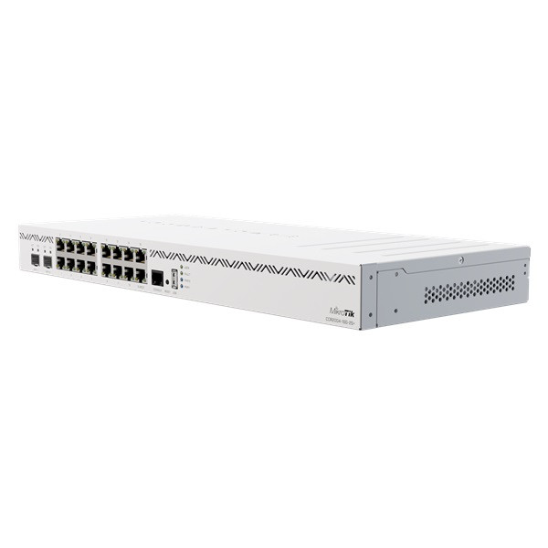 MikroTik CCR2004-16G-2S+ 16xGbE LAN 2x SFP+ port 19" Cloud Core router MikroTik CCR2004-16G-2S+ 16xGbE LAN 2x SFP+ port 19" Cloud Core router