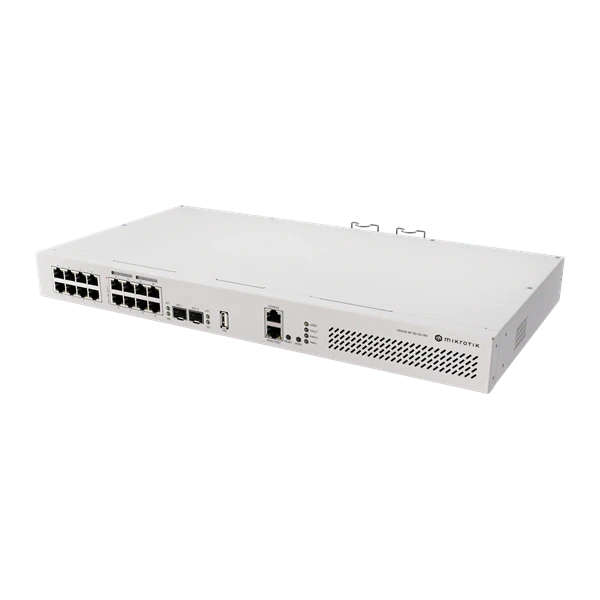 MikroTik CRS418-8P-8G-2S+RM 8xGbE LAN 8xGbE PoE LAN 2xSFP+ port Rackmount Cloud Router Switch