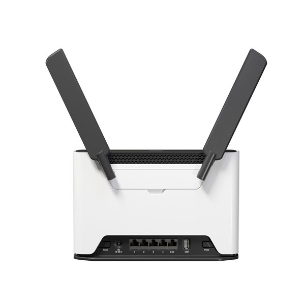 MikroTik Chateau 5G R17 ax 4xGbE 1x2.5G Ethernet port 1xSIM slot 802.11ax Dual-Band Vezeték nélküli Wi-Fi 6 LTE router