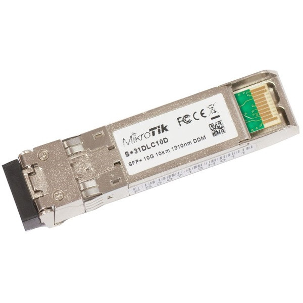 MikroTik S+31DLC10D monomódusú SFP+ modul