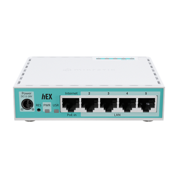 MikroTik hEX (2024 verzió) E50UG L4 512MB 5xGbE LAN port router