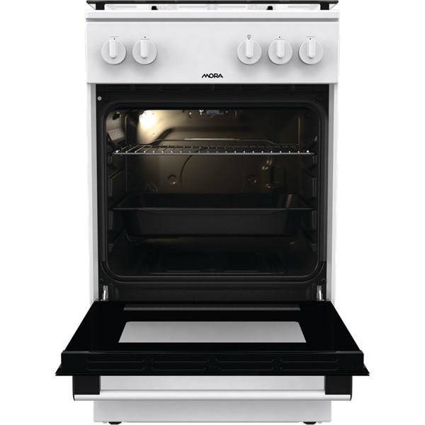 Mora P2241AW fehér gáztűzhely