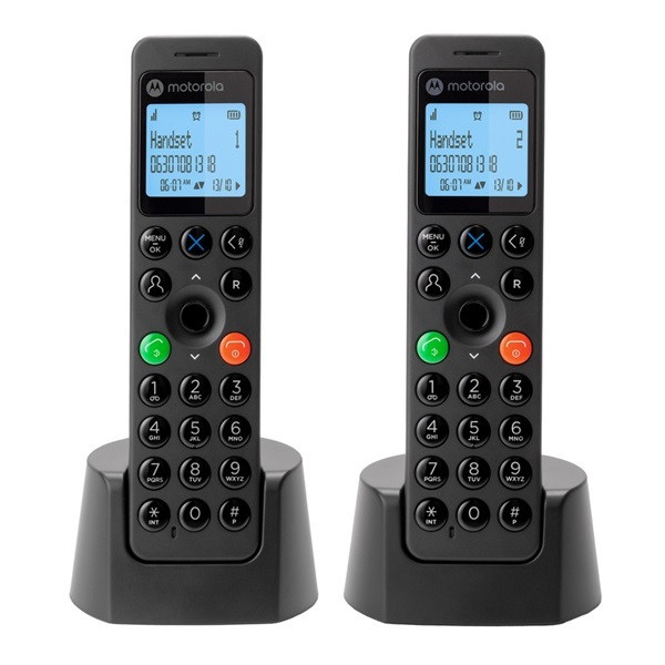 Motorola DOT202 fekete dect telefon