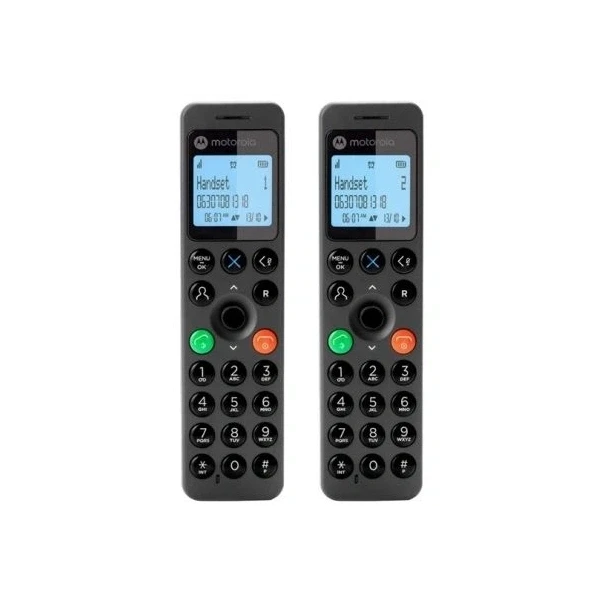 Motorola DOT202 fekete dect telefon