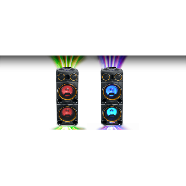 Muse M-1988 DJ partybox FM rádióval