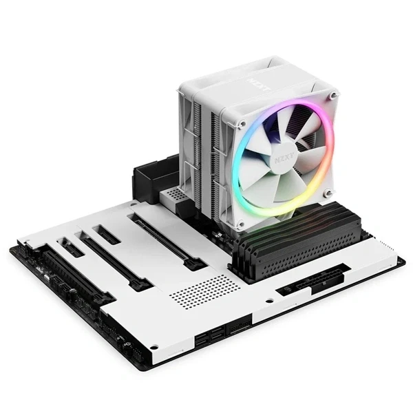 NZXT T120 120mm RGB fehér processzor hűtő
