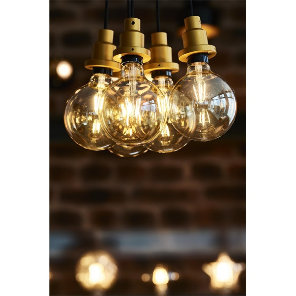 Osram Vintage átlátszó üveg búra/5W/300lm/2000K/E27 LED gömb izzó Osram Vintage átlátszó üveg búra/5W/300lm/2000K/E27 LED gömb izzó