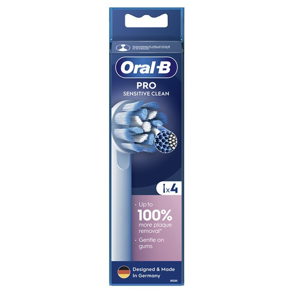 Oral-B EB60 4 db-os Sensi elektromos fogkefe pótfej szett