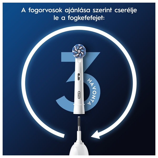 Oral-B EB60 4 db-os Sensi elektromos fogkefe pótfej szett