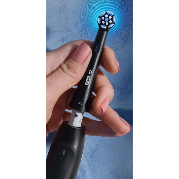 Oral-B iO Gentle Care Black 4 db-os RB fogkefefej szett - új