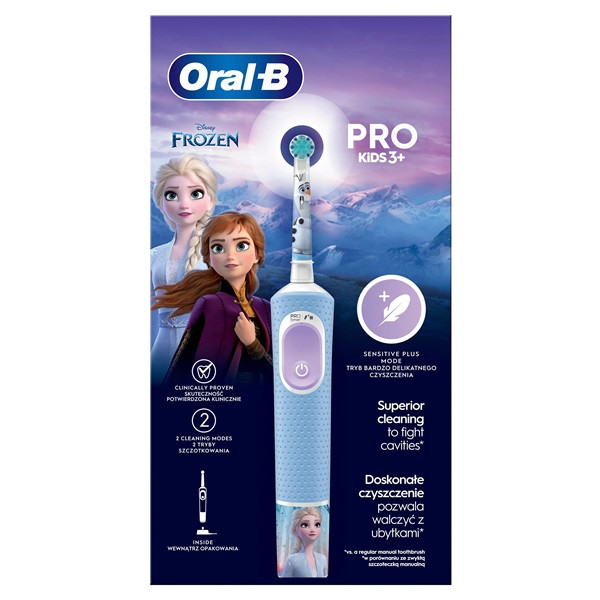 Oral-B D103 Vitality PRO Jégvarázs gyerek elektromos fogkefe