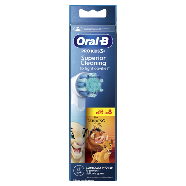 Oral-B EB10-8 Lion King 8 db-os gyerek elektromos fogkefe pótfej szett