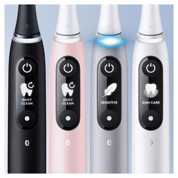 Oral-B iO Series 6 fekete elektromos fogkefe Oral-B iO Series 6 fekete elektromos fogkefe