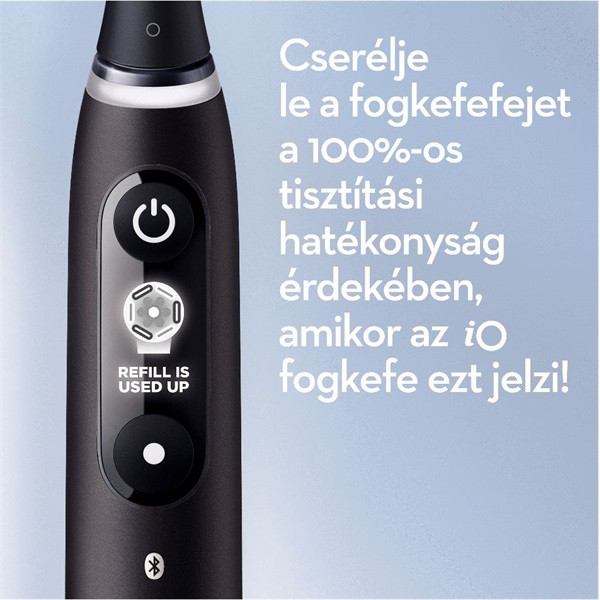 Oral-B iO Series 6 fekete elektromos fogkefe Oral-B iO Series 6 fekete elektromos fogkefe