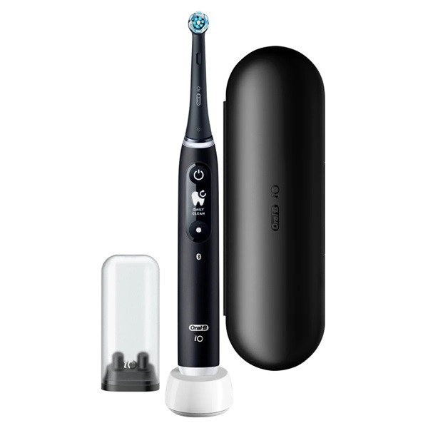 Oral-B iO Series 6 fekete elektromos fogkefe Oral-B iO Series 6 fekete elektromos fogkefe