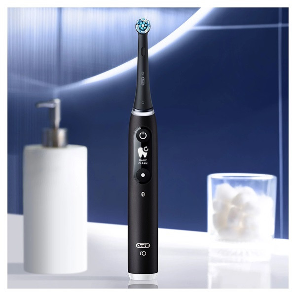Oral-B iO Series 6 fekete elektromos fogkefe Oral-B iO Series 6 fekete elektromos fogkefe