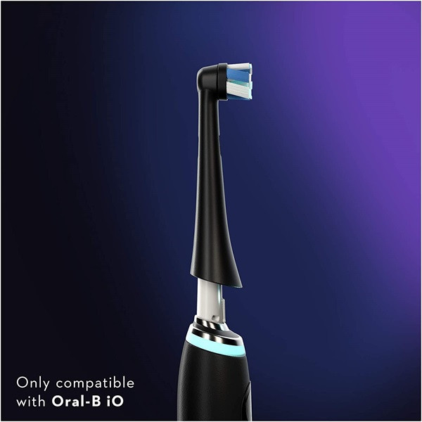 Oral-B iO Ultimate Clean 4 db-os fekete fogkefefej szett Oral-B iO Ultimate Clean 4 db-os fekete fogkefefej szett