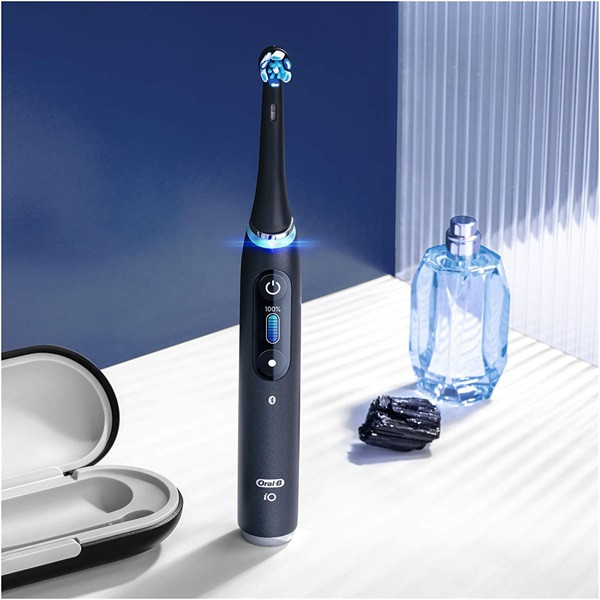 Oral-B iO Ultimate Clean 4 db-os fekete fogkefefej szett Oral-B iO Ultimate Clean 4 db-os fekete fogkefefej szett