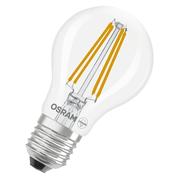 Osram Value átlátszó üveg búra/7,5W/1055lm/2700K/E27 LED körte izzó