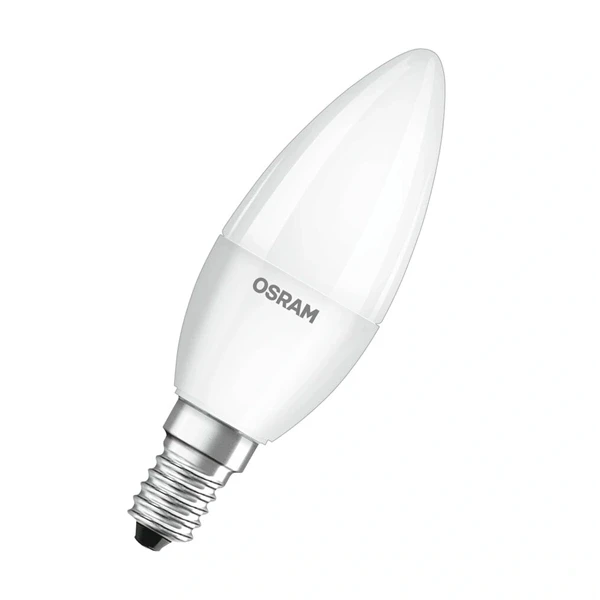 Osram Value opál búra/5,5W/470lm/2700K/E14 LED gyertya izzó