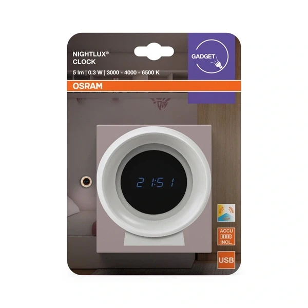 Osram óra funkció éjszakai led lámpa