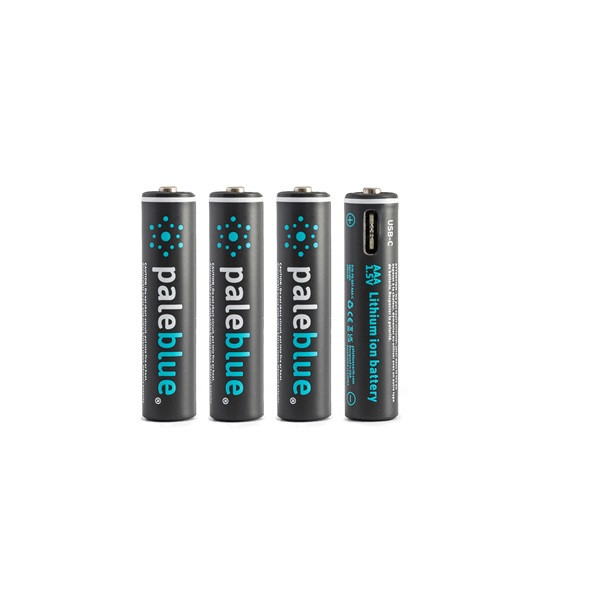 Paleblue PB-AAA-C 4xAAA 600mAh USB-C újratölthető mikro ceruza akkumulátor + töltőkábel Paleblue PB-AAA-C 4xAAA 600mAh USB-C újratölthető mikro ceruza akkumulátor + töltőkábel