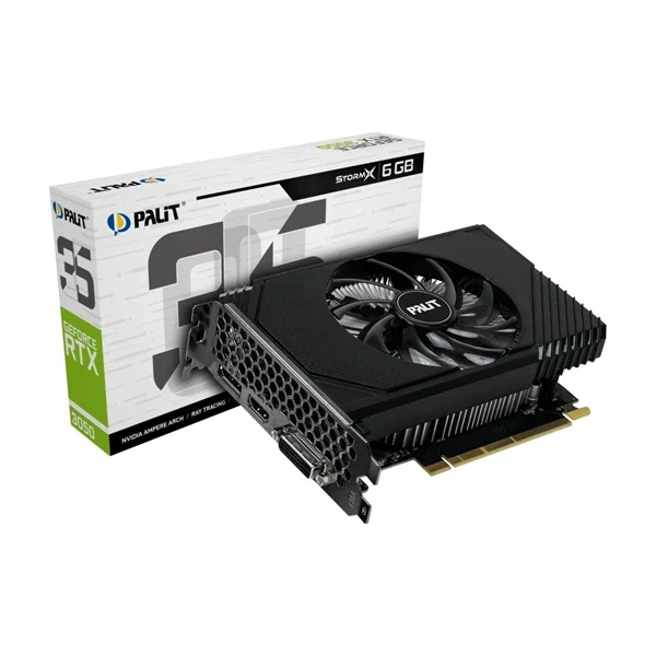 Palit GeForce RTX 3050 StormX nVidia 6GB GDDR6 96bit PCIe videókártya