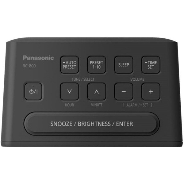 Panasonic RC-800EG-K rádiós ébresztőóra