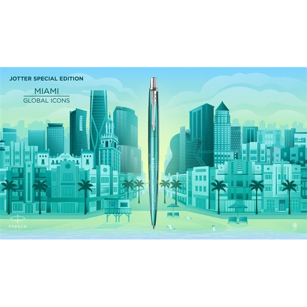 Parker Royal Jotter SE 2221602 Miami ezüst klipszes golyóstoll